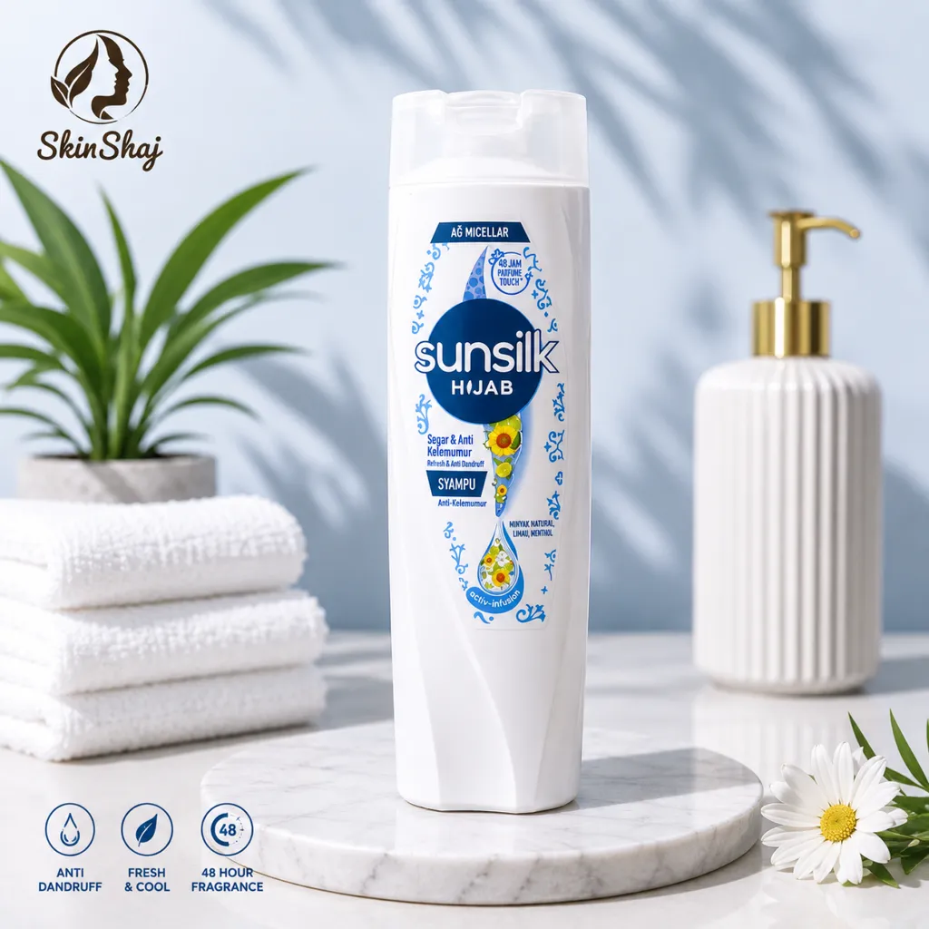 [SHM-SUN-HIJAB] Sunsilk Hijab Refresh & Hairfall Solution Shampoo 300ml